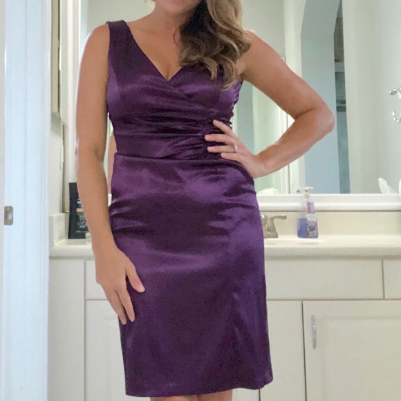 Plum Purple Formal Dress - Picture 5 of 5